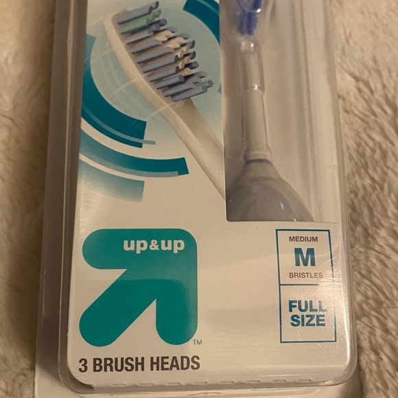 Up & Up 3-pack Sonic Effects Brush Heads (comparable to Philips Sonicare) NWT - Picture 5 of 6